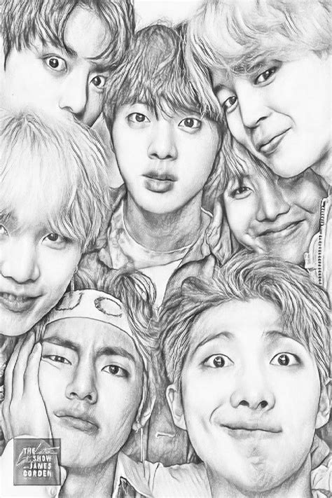 Bts Jhope Pencil Sketch - Dreaming_pencildrawing (@d_pencildrawing ...