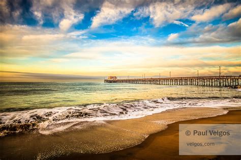 Newport Beach Poster: Newport Beach Pier Wall Art, Orange County Print ...