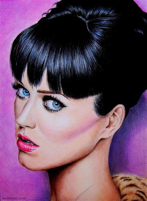 50 Beautiful Color Pencil Drawings from top artists around the world