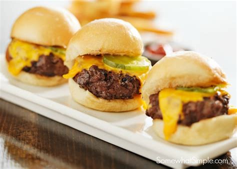 Oven Baked Sliders In 4 Easy Steps | Somewhat Simple