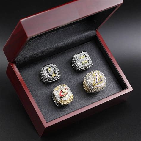 LeBron James 4 championship rings set 2020 Los Angeles | Etsy