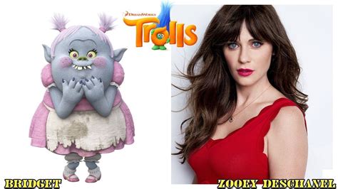 Trolls Movie Characters Behind The Voices SMS TV - YouTube