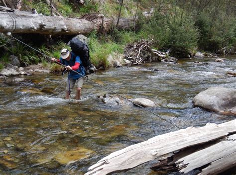 Crossing rivers - Bushwalking Manual