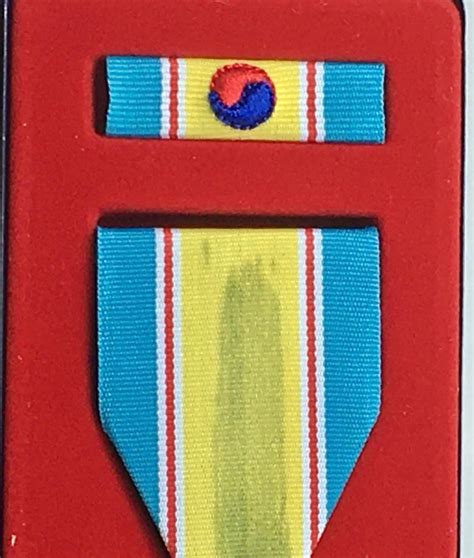 Vintage Korean War Service Medal with Ribbon US Military | Etsy