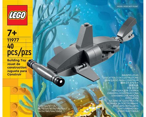 LEGO Set 11977-1 Hammerhead Shark (2023 Creator) | Rebrickable - Build ...