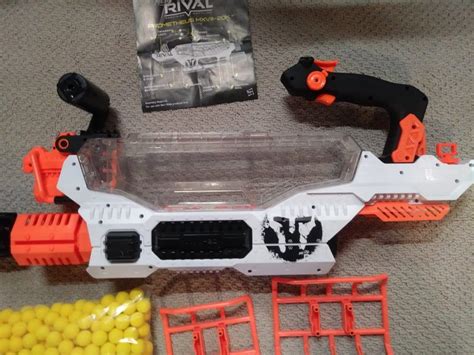 Nerf Rival Prometheus MXVIII-20K Blaster with 200 Nerf Rival Rounds ...