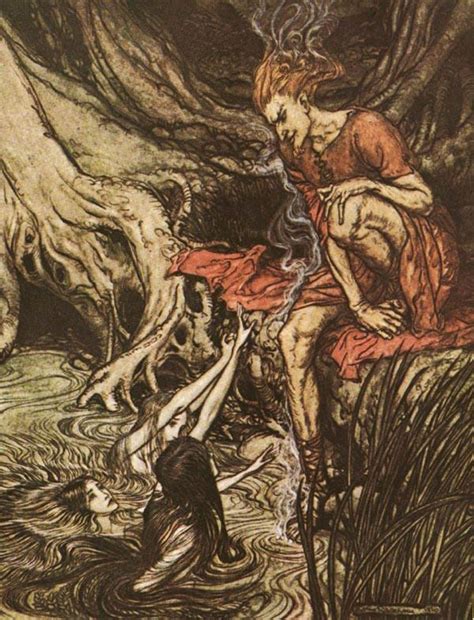 Wagners Ring Of The Nibelung 6 - Illustration Arthur Rackham Art ...