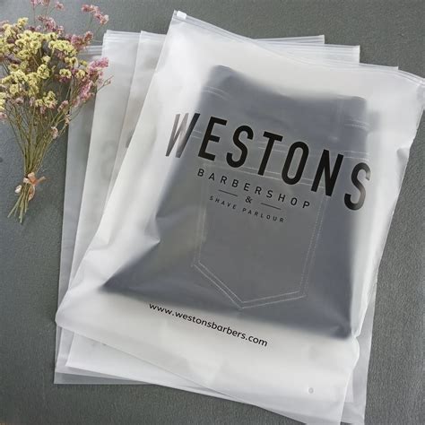 Customized Biodegradable Frosted Sealing Zipper Lock Bag Packaging Bags ...