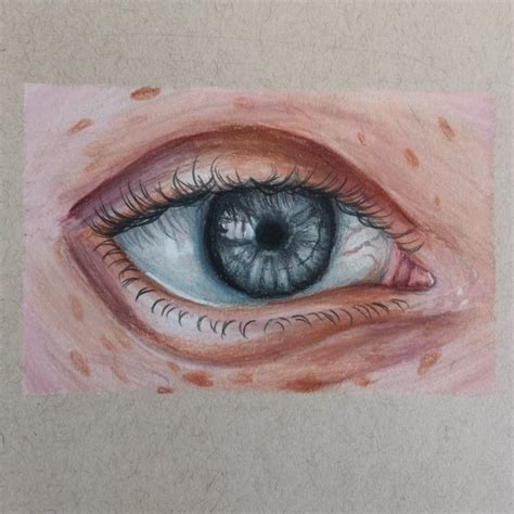 Prismacolor eye 😗