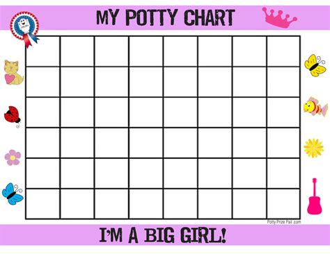 Free Printable Potty Charts