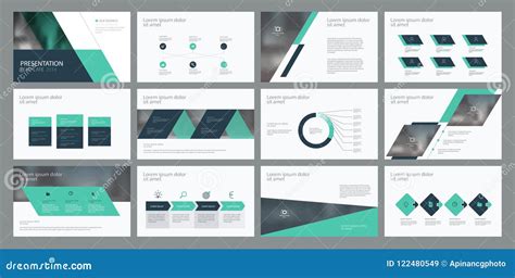 Business Presentation Template Design and Page Layout Design for ...