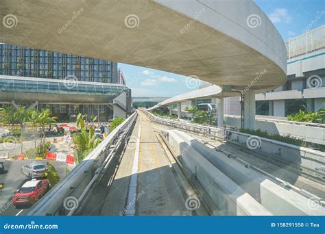 The Changi Airport Skytrain Editorial Image - Image of singapore ...