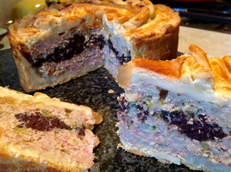 Piccalilli & black pudding pork pie with a cider jelly – Phil's Home ...