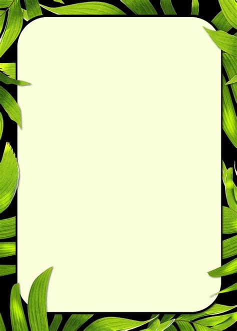 Download Leaves, Border, Frame. Royalty-Free Stock Illustration Image ...