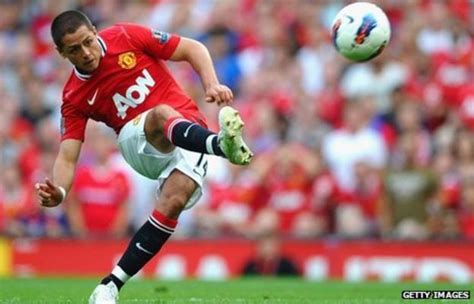 Javier Hernandez signs five-year Manchester United contract - BBC Sport