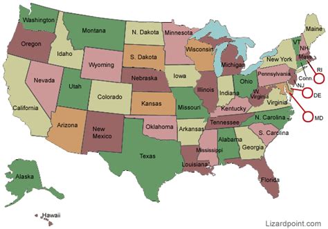 United States Map Quiz Regions