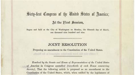 Sixteenth Amendment | Definition, Summary, & Facts | Britannica