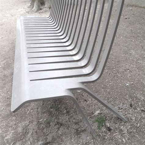 Urban Furniture Steel Bench | Mobilier exterieur, Banc extérieur, Mobilier