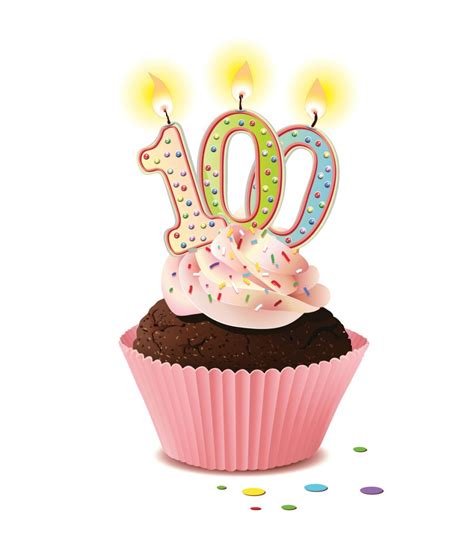 100th Birthday Cake Clip Art