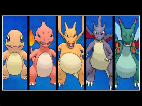 Charmander Evolutions