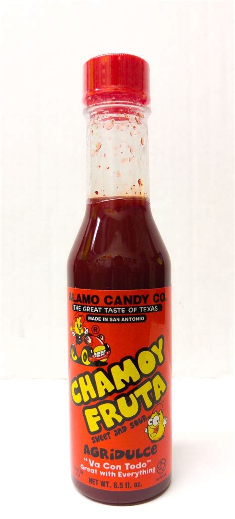 Alamo Candy Chamoy Fruta Sweet and Sour 6.5 fl. oz.