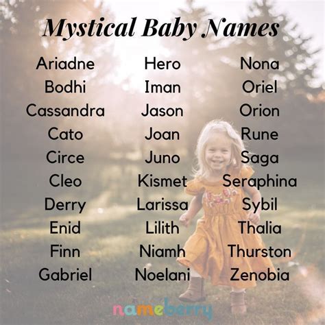 Mystische Babynamen - #Babynamen #mystische - Baby Showers # ...