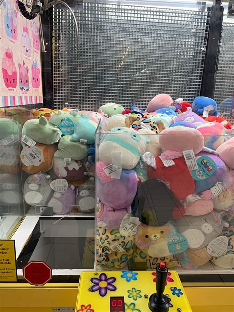 What’s this?! A squishmallow claw machine?? Too bad I didn’t have any ...