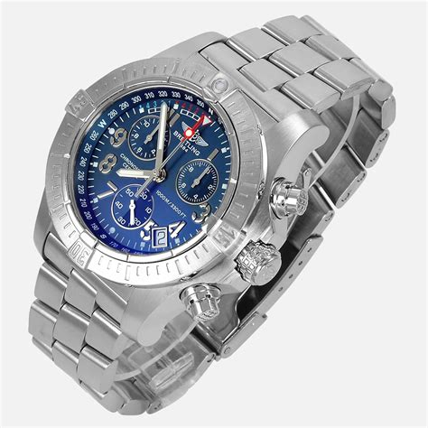 Breitling Avenger Seawolf Chronograph Blue Dial A73390 - NEOFASHION