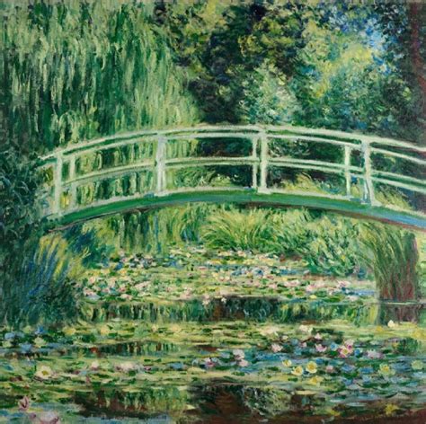 Water Lilies and the Japanese Bridge by Claude Monet - Culturical