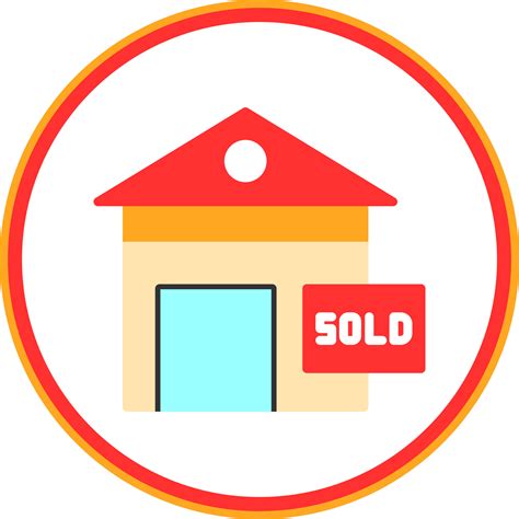 Sold Vector Icon Design 16500576 Vector Art at Vecteezy