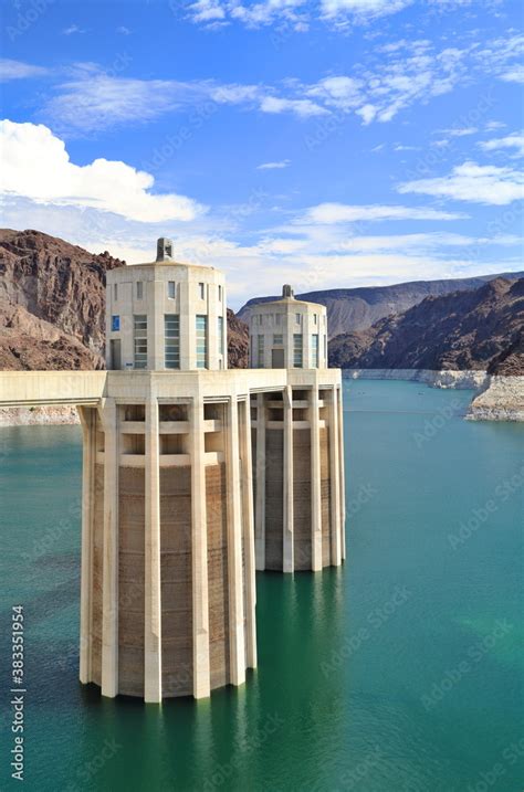 Hoover Dam and Lake Mead Stock Photo | Adobe Stock