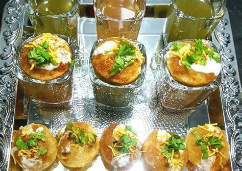 Pani Puri with 2 types of Water 😋 Recipe by Savaira Momin - Cookpad