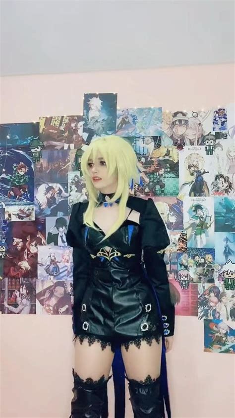 Lumine abyss princess fan art cosplay by _mizuki.cosplay(TikTok)