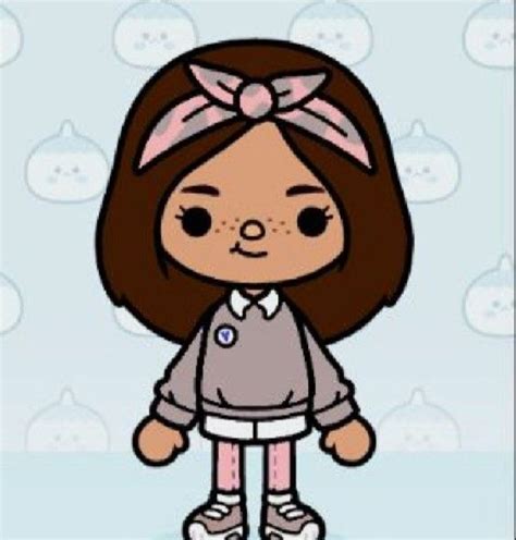 actualy this is a toca character #TOCABOCA Iphone Wallpaper Preppy ...