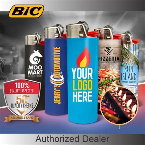 Classic Bic Lighters - LTR - LogoLighters.com | Personalized Lighters ...