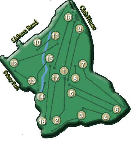 Course Map - Balmoral Golf Club