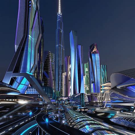 Future City 3D Model