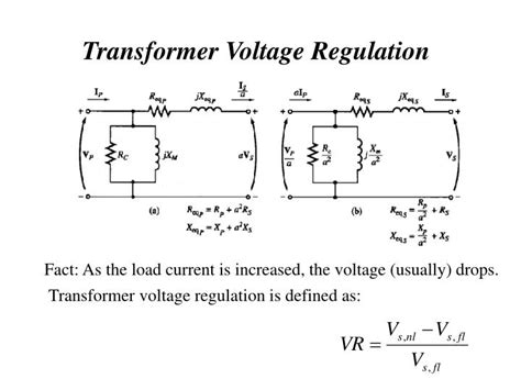 PPT - Transformer Voltage Regulation PowerPoint Presentation, free ...