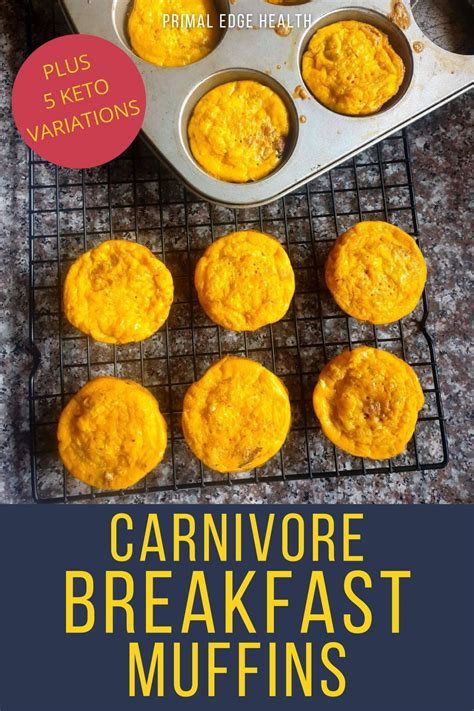 Carnivore Breakfast Muffins