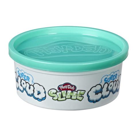 Play-Doh Super Cloud Single Can of Blue Fluffy Slime Compound for Kids ...