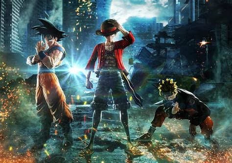 HD wallpaper: Naruto, 4K, Jump Force, E3 2018, Goku, 8K, Luffy ...