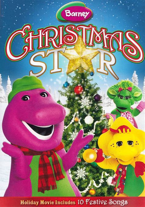 Barney - Christmas Star (HIT) (Includes 10 Festive Songs) on DVD Movie