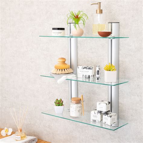 Bathroom Floating Shelves Glass – Everything Bathroom