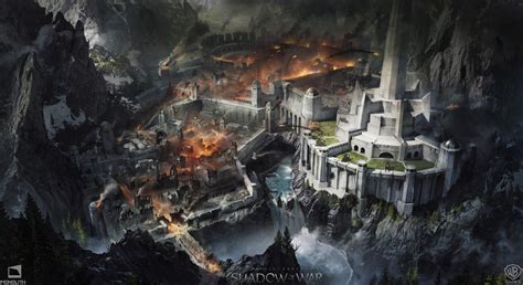 Middle-earth: Shadow of War Concept Art by George Rushing | Concept Art ...