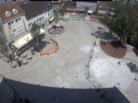 Webcam Achern: Rathausplatz