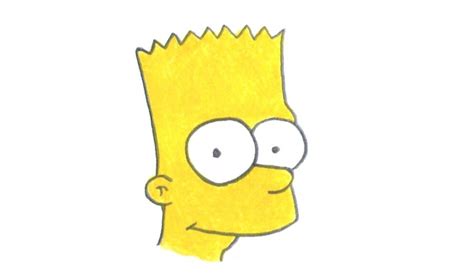 How To Draw Bart Simpson Step By Step Easy