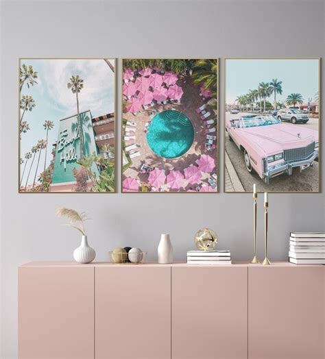 SET OF 3 Printable Photos Beverly Hills Hotel Swimming Pool - Etsy ...