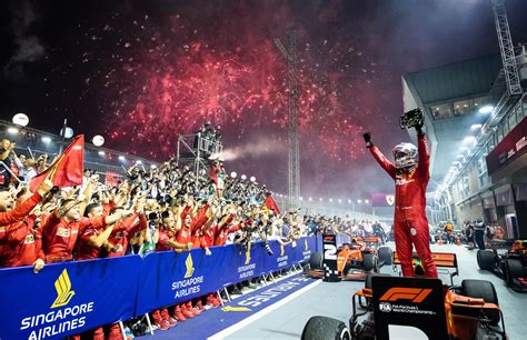 Formula 1: Sebastian Vettel wins 2019 Singapore Grand Prix