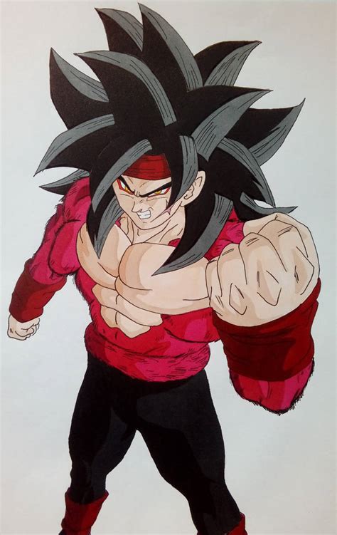 Xeno Bardock Super Saiyan 4 by Daisuke-Dragneel on DeviantArt