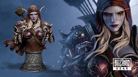 Pre-order the 15-inch Sylvanas Windrunner bust statue — All News ...